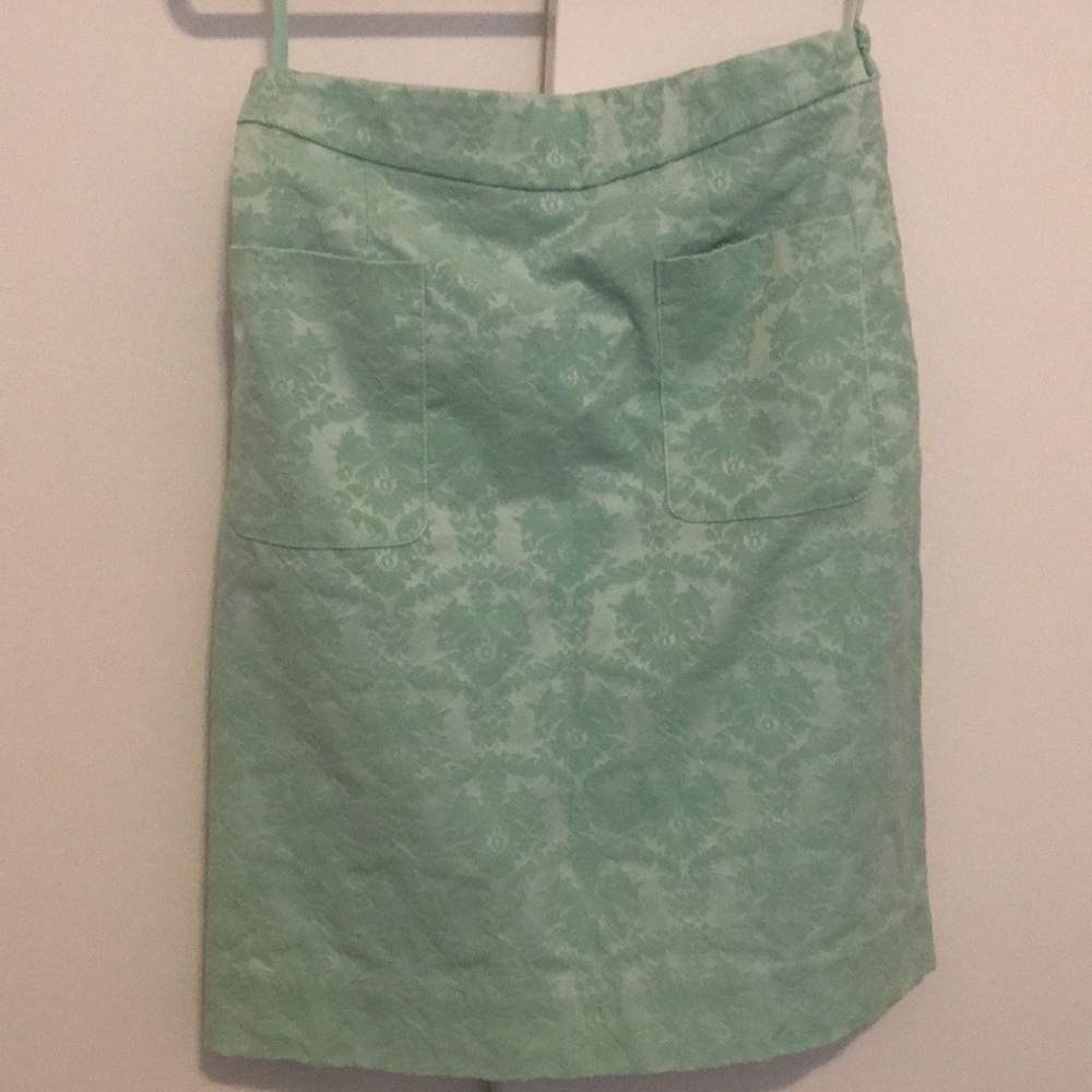 Light Mint Green skirt from Anthropologie